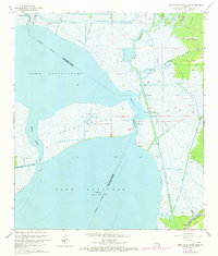 preview thumbnail of historical topo map of St. Charles County, LA in 1966