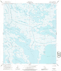 Download a high-resolution, GPS-compatible USGS topo map for Lake Eloi, LA (1986 edition)