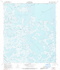 Download a high-resolution, GPS-compatible USGS topo map for Lake Eugenie, LA (1991 edition)