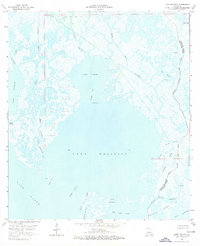 Download a high-resolution, GPS-compatible USGS topo map for Lake Felicity, LA (1976 edition)