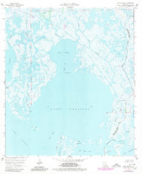 Download a high-resolution, GPS-compatible USGS topo map for Lake Felicity, LA (1980 edition)