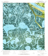 Download a high-resolution, GPS-compatible USGS topo map for Lake Laurier, LA (1976 edition)