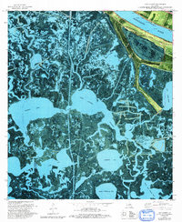 Download a high-resolution, GPS-compatible USGS topo map for Lake Laurier, LA (1992 edition)