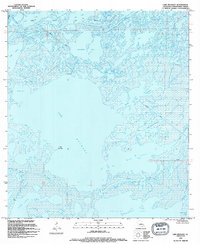Download a high-resolution, GPS-compatible USGS topo map for Lake Mechant, LA (1994 edition)