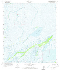 Download a high-resolution, GPS-compatible USGS topo map for Lake Penchant, LA (1975 edition)