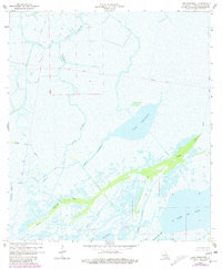 Download a high-resolution, GPS-compatible USGS topo map for Lake Penchant, LA (1981 edition)