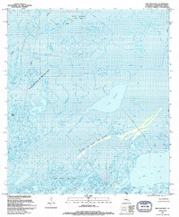 Download a high-resolution, GPS-compatible USGS topo map for Lake Penchant, LA (1994 edition)