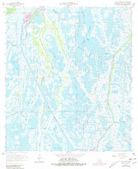 Download a high-resolution, GPS-compatible USGS topo map for Lake Quitman, LA (1981 edition)