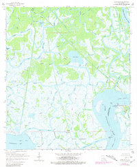 Download a high-resolution, GPS-compatible USGS topo map for Lake Salve, LA (1981 edition)
