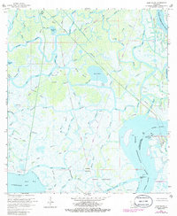 preview thumbnail of historical topo map of St. Mary County, LA in 1966