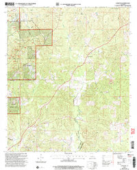 Download a high-resolution, GPS-compatible USGS topo map for Langston, LA (2005 edition)