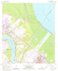 Download a high-resolution, GPS-compatible USGS topo map for Laplace, LA (1980 edition)