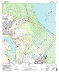 Download a high-resolution, GPS-compatible USGS topo map for Laplace, LA (1992 edition)