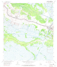 Download a high-resolution, GPS-compatible USGS topo map for Larose, LA (1975 edition)