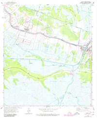 Download a high-resolution, GPS-compatible USGS topo map for Larose, LA (1980 edition)