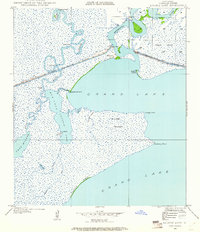 Download a high-resolution, GPS-compatible USGS topo map for Latania Lake, LA (1961 edition)