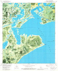 Download a high-resolution, GPS-compatible USGS topo map for Latania Lake, LA (1980 edition)
