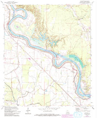 Download a high-resolution, GPS-compatible USGS topo map for Latanier, LA (1993 edition)