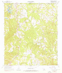 Download a high-resolution, GPS-compatible USGS topo map for Laurel Hill, LA (1976 edition)