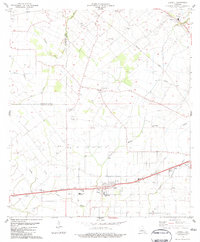 Download a high-resolution, GPS-compatible USGS topo map for Lawtell, LA (1983 edition)