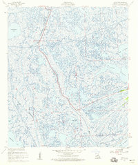 preview thumbnail of historical topo map of Leesville, LA in 1957