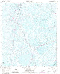 preview thumbnail of historical topo map of Leesville, LA in 1957