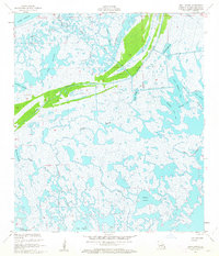 Download a high-resolution, GPS-compatible USGS topo map for Lena Lagoon, LA (1963 edition)
