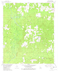 Download a high-resolution, GPS-compatible USGS topo map for Leton, LA (1982 edition)
