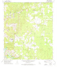 Download a high-resolution, GPS-compatible USGS topo map for Libuse, LA (1974 edition)