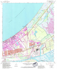Download a high-resolution, GPS-compatible USGS topo map for Little Woods, LA (1994 edition)