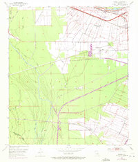 Download a high-resolution, GPS-compatible USGS topo map for Lobdell, LA (1972 edition)