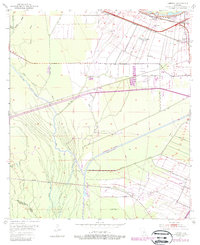 Download a high-resolution, GPS-compatible USGS topo map for Lobdell, LA (1988 edition)