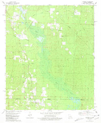 Download a high-resolution, GPS-compatible USGS topo map for Lockhart, LA (1981 edition)