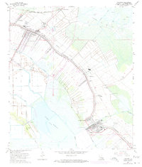Download a high-resolution, GPS-compatible USGS topo map for Lockport, LA (1975 edition)