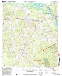 Download a high-resolution, GPS-compatible USGS topo map for Logansport West, LA (2004 edition)