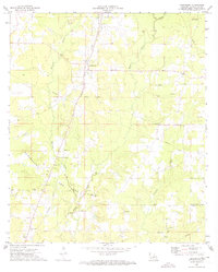 Download a high-resolution, GPS-compatible USGS topo map for Longstreet, LA (1974 edition)