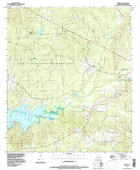Download a high-resolution, GPS-compatible USGS topo map for Loring, LA (1996 edition)