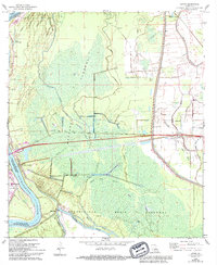 Download a high-resolution, GPS-compatible USGS topo map for Lottie, LA (1994 edition)