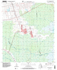 Download a high-resolution, GPS-compatible USGS topo map for Lower Vacherie, LA (2000 edition)