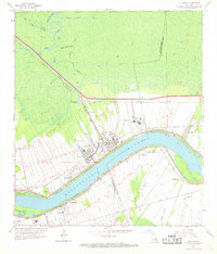 Download a high-resolution, GPS-compatible USGS topo map for Lutcher, LA (1968 edition)