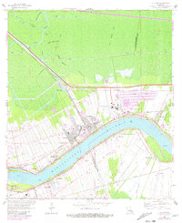 Download a high-resolution, GPS-compatible USGS topo map for Lutcher, LA (1981 edition)