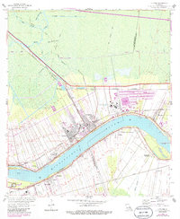 Download a high-resolution, GPS-compatible USGS topo map for Lutcher, LA (1986 edition)