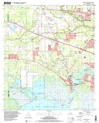 Download a high-resolution, GPS-compatible USGS topo map for Madisonville, LA (2001 edition)