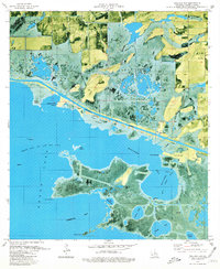Download a high-resolution, GPS-compatible USGS topo map for Mallard Bay, LA (1980 edition)