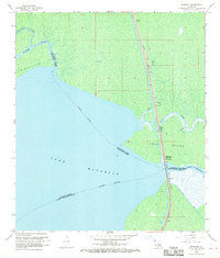 Download a high-resolution, GPS-compatible USGS topo map for Manchac, LA (1969 edition)