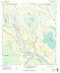 preview thumbnail of historical topo map of St. Martin County, LA in 1969