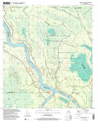 preview thumbnail of historical topo map of St. Martin County, LA in 1999
