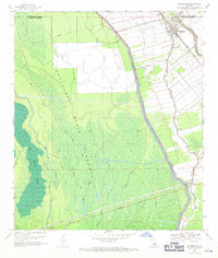 preview thumbnail of historical topo map of Maringouin, LA in 1969