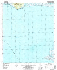 preview thumbnail of historical topo map of St. Mary County, LA in 1994