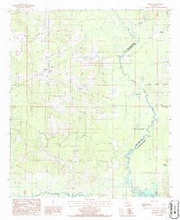 Download a high-resolution, GPS-compatible USGS topo map for Martin, LA (1986 edition)